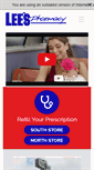 Mobile Screenshot of leespharmacy.com